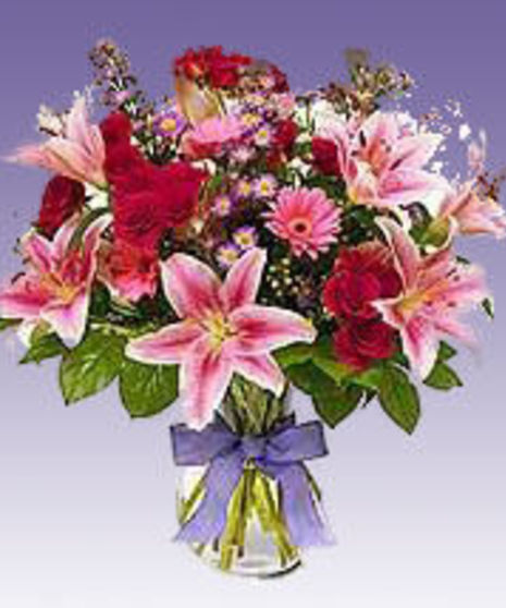 A Delightful Mixture of Imported Flowers