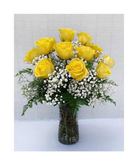 Dozen Yellow Roses