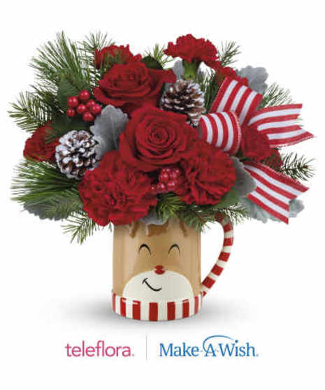 Send A Hug Reindeer Wish Bouquet